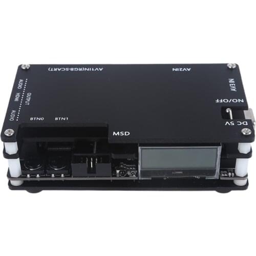 Enhanced Edition OSSC-X Converter Kit for Video Conversion Retro Game Consoles PS1 2 X-box US / EU Plug