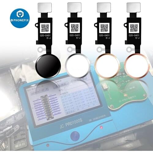 JC 6Th 3D Universal Fingerprint Flex Cable Repair Home Back Button for iPhone 7 7P 8 8P Home Button Menu Keypad Return Function