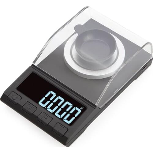 10g*0.001g DH-8068 Electronic Scale Digital Scale Jewelry Scale Powder Scale Pocket Electronic Scale Digital Milligram Scale
