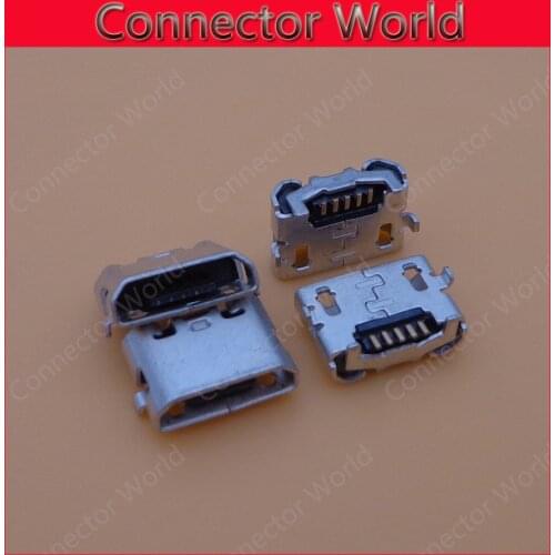 10pcs/lot Joystick micro jack Connector Power Charger Socket Mini Usb Data Port repair replacement For PS4 Wireless Controller