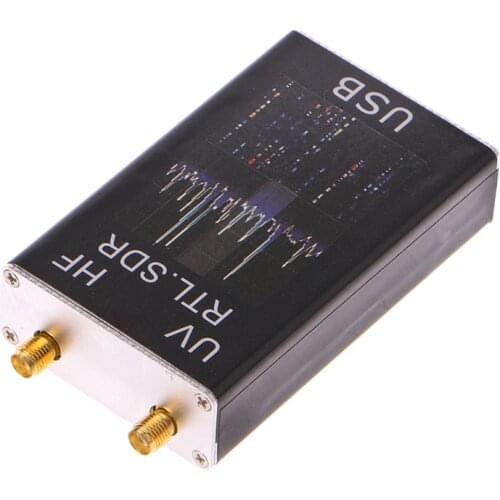 100KHz-1.7GHz Full Band UV HF RTL-SDR USB Tuner Receiver R820T+8232U Ham Radio