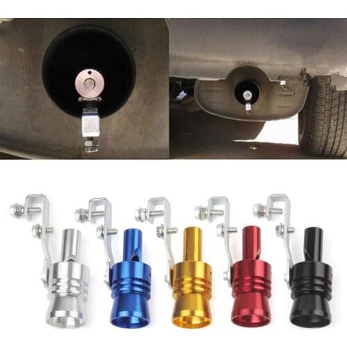 Car Whistle Simulator Motorbike Car Exhaust Fake Turbo Whistle Pipe Sound Muffler Blow Off Valve Universal Simulator Whistler