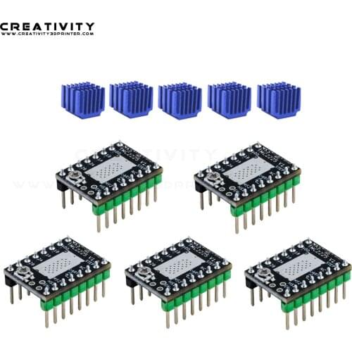 Creativity MKS TMC2225 2225 Stepper Motor Driver StepStick 3D printer parts ultra silent For SGen_L Gen_L Robin Nano