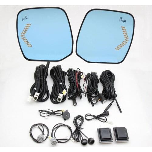 Microwave Blind Spot System BSD Angle Wide Glare Proof Mirror Base-Heated For Infinti QX56 QX80 Nissan PATROL ELGRAND Quest