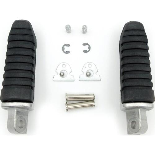 Motorcycle Aluminum Footrest Rear Foot Pegs Rests Pedals For Suzuki Hayabusa GSX1300R 2008-2012 GSX1250 2008-2011 GSX650 GSX1400