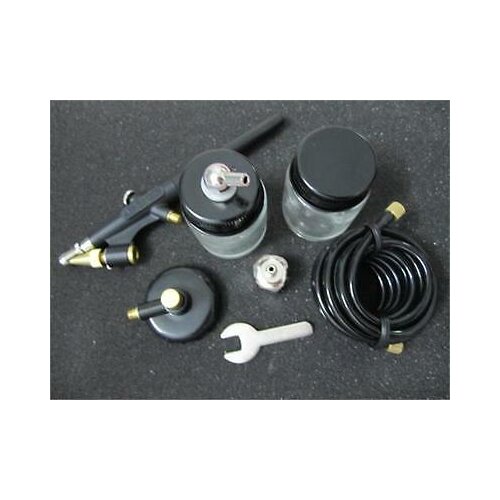 Air Brush Kit Hobby Airbrush Spray Gun Tool Car Model Paint Set Airbrushing