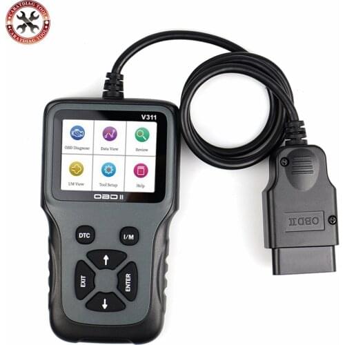 NEWEST OBD2 Fault Diagnostic Scanner V311 Code Reader For Car Engine Automotive Diagnostic Tool Auto System Car Accessories