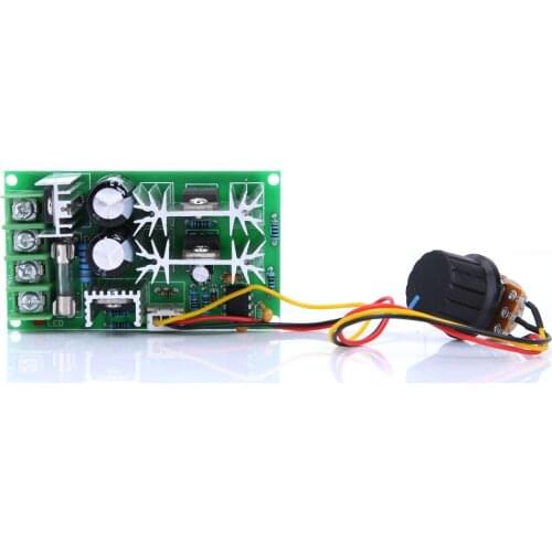 DC 9-60V 20A DC Electric Motor Speed Controller Board PWM Motor Speed Regulator Motor Governor Controller Electrical