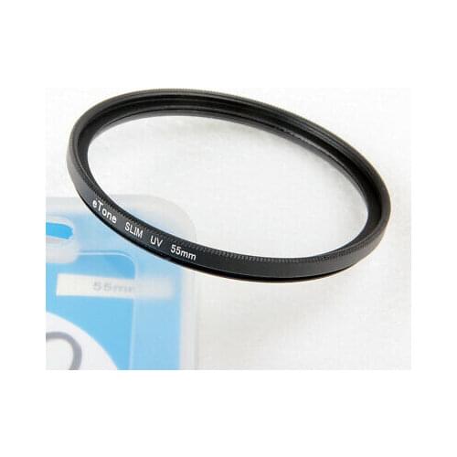ETone Ultra Slim 55mm UV Filter For Nikon AF-S DX 18-55mm f/3.5-5.6G VR Lens