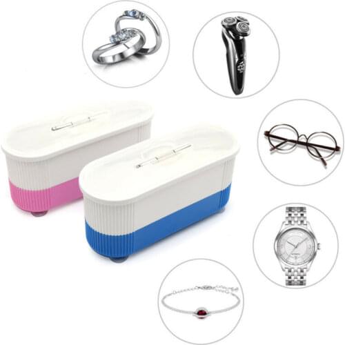 Ultrasonic Eyeglass Glasses Cleaner Cleaning Contact Lenses Watch Rings Jewelry Cleaners Machine jewellery tools for Jeweler