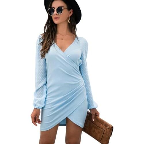 Модные вязаные платья YOZEJIER China At AliExpress