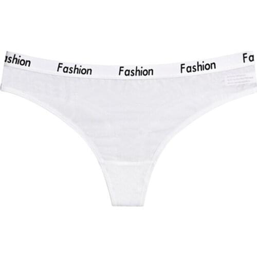 Womens sexy transparent mesh thong sexy solid color letters sports wind thong fashion low-rise shorts T-shaped briefs A19208