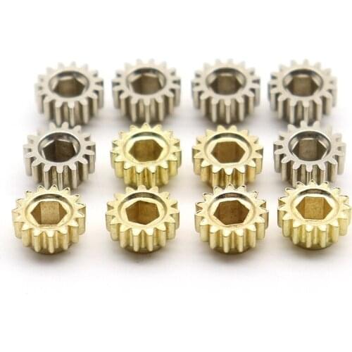 6pcs Hexagonal Open Gear Tuners Tuning Pegs Machine Heads Mount Hex Hole 1:15 Gear