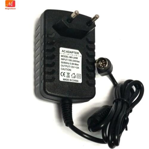 EU Power Adapter 12V 2A 4 PIN for Hikvision video recorder 7804 7808H-SNH cwt KPC-024F DVR NVR power adapter charger