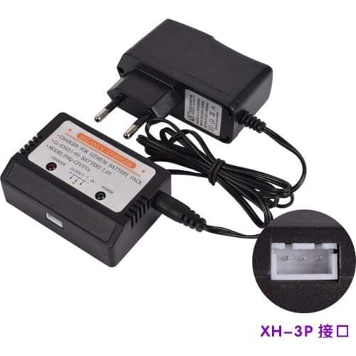 7.4V XH-3P 11.1V XH-4P Battery Charger Adapter For RC Helicopter Quadcopter Toys Car Model Truck Spare Parts