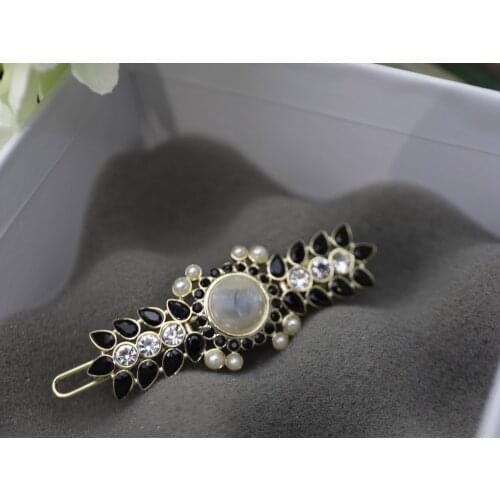 Hair Accessories Fashion Metal Geometric Round Shape Hairpin Water Drop Hairpin Pin Headdress Hairpin Hair Band Moon Ring,girl