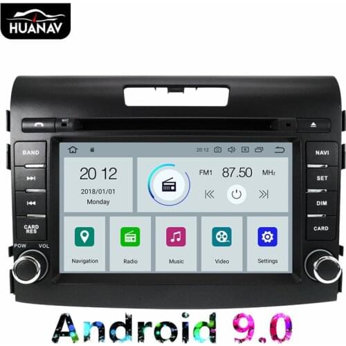 Car DVD Player GPS navigation For Honda CRV CR-V 2012-2016 multimidia 2 din radio 7'' IPS Screen stereo Android 9.0 4GB+32GB