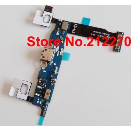 Free DHL EMS Original New USB Dock Charger Charging Port Flex Cable Replacement Parts For Samsung Galaxy Note 4 N910T Wholesale