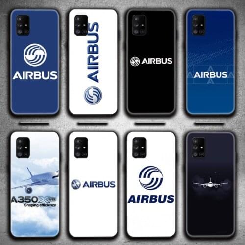Airbus logo Phone Case For Samsung Galaxy A21S A01 A11 A31 A81 A10 A20E A30 A40 A50 A70 A80 A71 A51