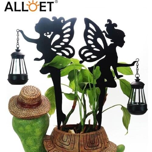2pcs LED Solar Lamp Outdoor Fairy Lantern Light Waterproof Garden Landscape Lawn Stakes Lamps For Country House Yard Decoration