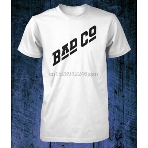 T-SHIRT Bad Company Co. Paul Rodgers Guitar Rock N Roll UK British