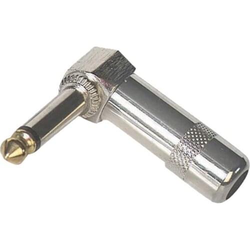 GUITAR JACK MONO L TYPE METAL