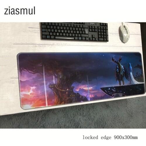 Illidan mousepad gamer 900x300x3mm gaming mouse pad large notebook pc accessories laptop padmouse cheapest ergonomic mat