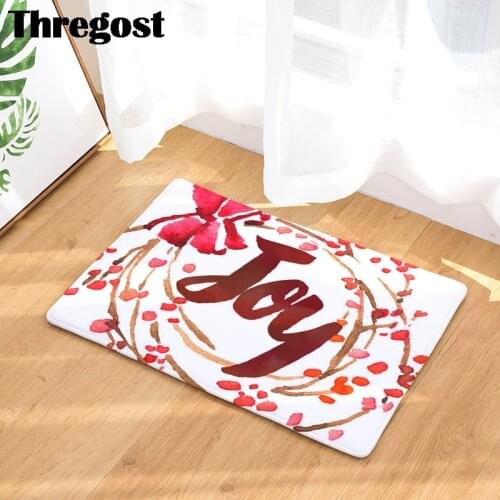 Microfiber Carpet Modern Printed Footpad Floor Mats in the Hallway Kitchen Bath Non-slip Entrance Doormat Memory Foam Rugs