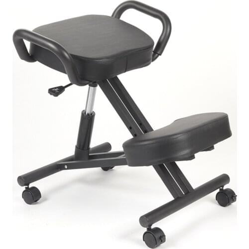 YDM-1457-1 Ergonomic Computer Chair Lifting Posture Knee Chair With Armest Office Steel Chair Chair With Fixable Roller