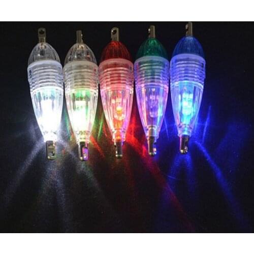 6cm8g Fish Trap Lamp Squid Lamp Sea Fishing Freshwater Universal LED Flash Lamp with Battery
