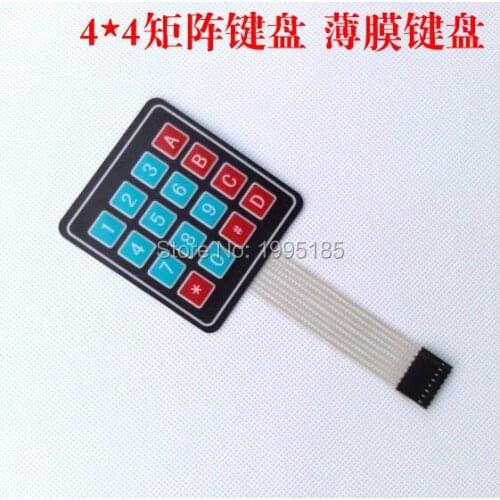 10PCS 4*4 Matrix Array/Matrix Keyboard 16 Key Membrane Switch Keypad 4X4 Matrix Keyboard