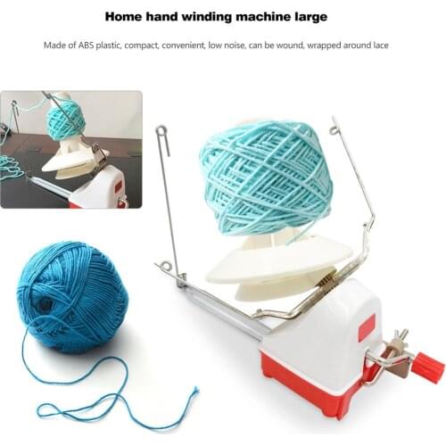 Yarn Winder Hand Operated Wool Winder Holder String Ball Coiler for Yarn Fiber Machine Wool Winding Machine Sewing Accessories