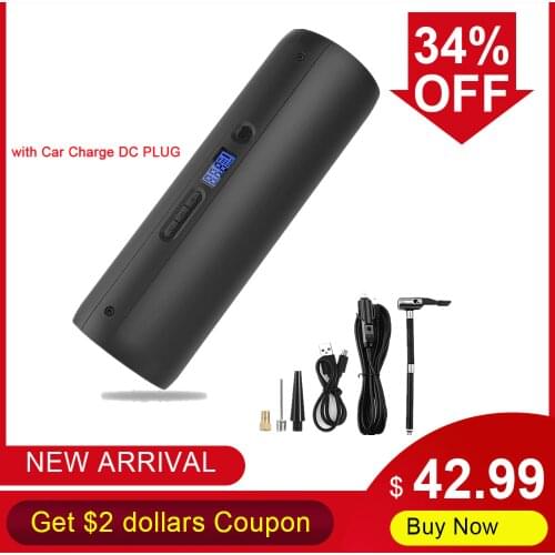 150PSI Bike Electric Inflator Bicycle Cycle Air Pressure Pump Rechargeable Cordless Tire Pump MTB Road Bike Car Air Inflator