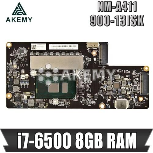 Original For Lenovo YOGA 900-13ISK laptop motherboard YOGA 900-13ISK I7-6500U 8GB BYG40 NM-A411 REV 1.0 tested good free