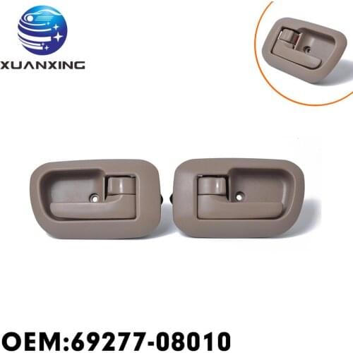 Pair For Toyota Sienna 1998-2003 Interior Front Left Right Driver Door Handle 69277-08010