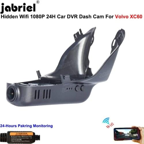 Hidden WIFI Dash Cam Car Dvr Camera HD 1080P 24H Car Digital Driving Recorder EDR for Volvo XC60 T5 T6 2015 2016 2017 2018