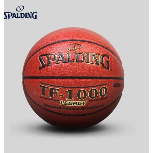 SPALDING ORIGINAL Legacy series TF-1000 indoor basketball competition high quality mens match ball official size 7 PU 74-716A