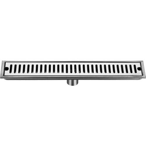 SUS 304 Shower Bathroom Anti-odor Floor Drain With Removable Gird Grate Cover Square Floor Drains