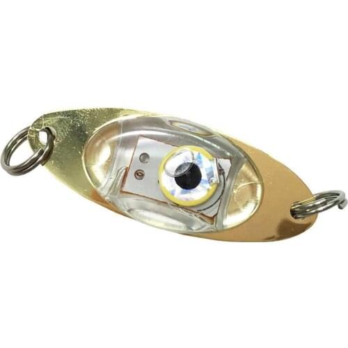 LED Fishing Lure Lamp Underwater Eye Shape Lure Flashing Lamp High Brightness Attracting Lure Fish H5X1
