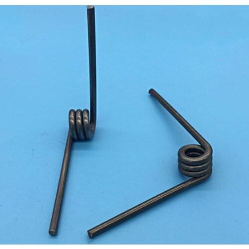 Torsion spring large strength V-shaped 3.5 diameter * 16.5 OD * 60 mm long spring X10