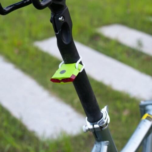 Bicycle Rear Light Safety Tips LED Bicycle Tail Light USB Rechargeable Mountain Bike Waterproof Light Accessories For Cycling