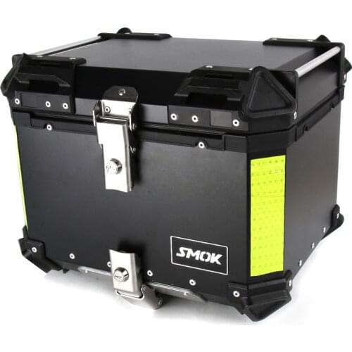 45L 25L Aluminum Motorcycle Top Rear Luggage Case Tool Box Helmet Storage Travel Trunk Toolbox Accessories Universal Waterproof