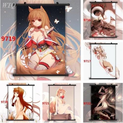 Spice and Wolf Holo Horo Anime Wall Poster Anime Posters Canvas Painting Wall Decor Wall Art Picture Room Decor Home Decor