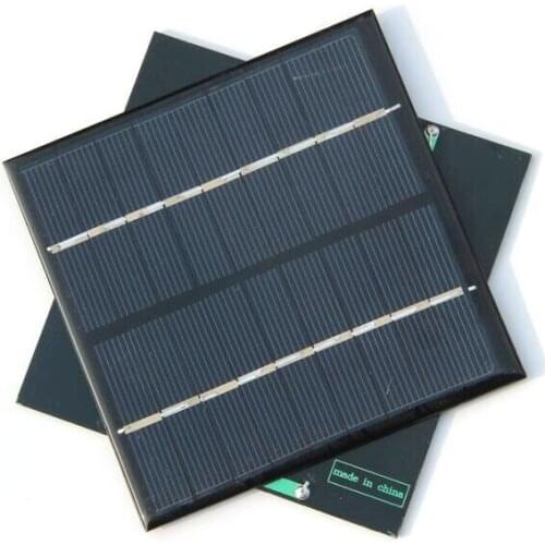 BUHESHUI 2W 9V 220Ma Mini Solar Cell Solar Module Polycrystalline Solar Panel DIY Solar Charger 115*115 MM Free Shipping
