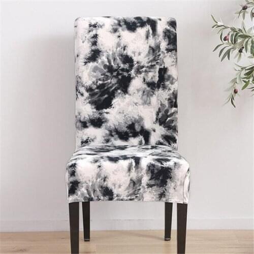 Dining Chair Seat Cover Stretch Elastic Slipcovers Chair Covers Wedding Dining Room Stretch Elastic Chair Cover Office Banquet
