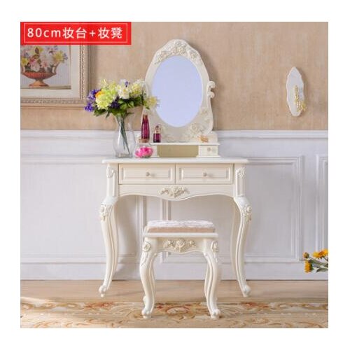 European dressing table bedroom modern minimalist dressing table small apartment variety 50/60/70/80 mini dressing table