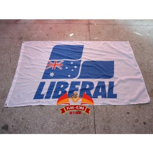 Liberal car brand logo flag ,flag king,liberal banner,free shipping,90X150CM size polyester