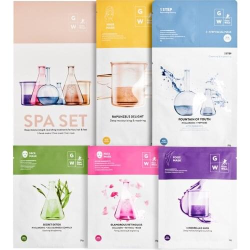 Glow Witch Face Masks