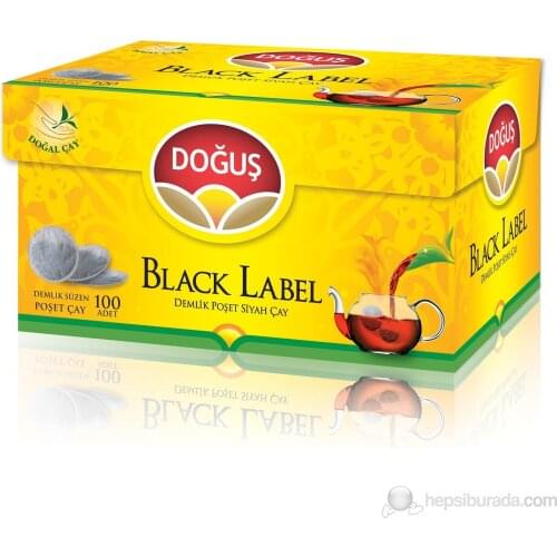 PERFECT WITH ITS WONDERFUL DRINK Dogus Black Label 100 Pcs Infuser Bag * 8 Pack kk FREE SHİPPİNG