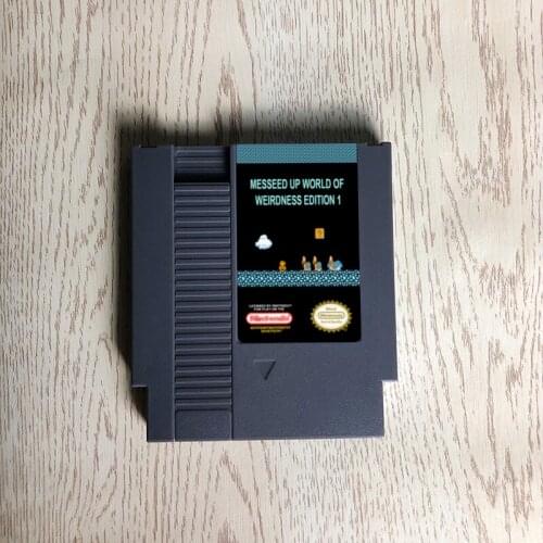 Messeed Up World of Weirdness Edition 1 or 2 or 3 - 72 pins 8bit game cartridge